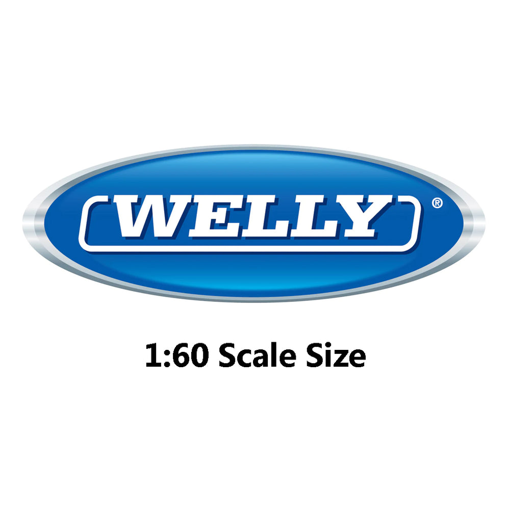 Welly 1:60 Scale Size