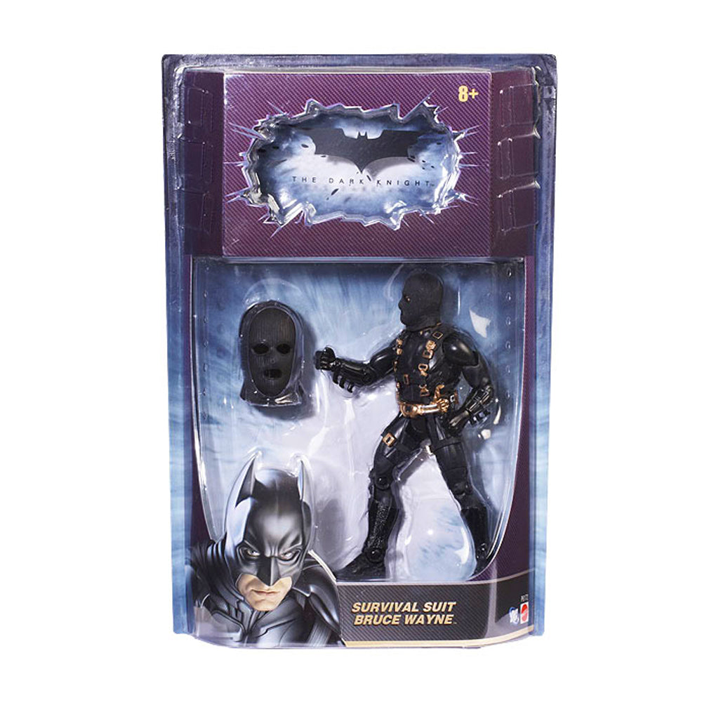 Batman The Dark Knight Movie Masters: Survival Suit Bruce Wayne Action Figure (Damaged Packaging)