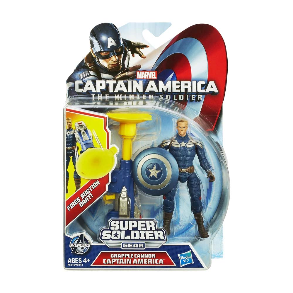Captain America The Winter Soldier: Super Soldier Gear - Grapple Cannon Captain America