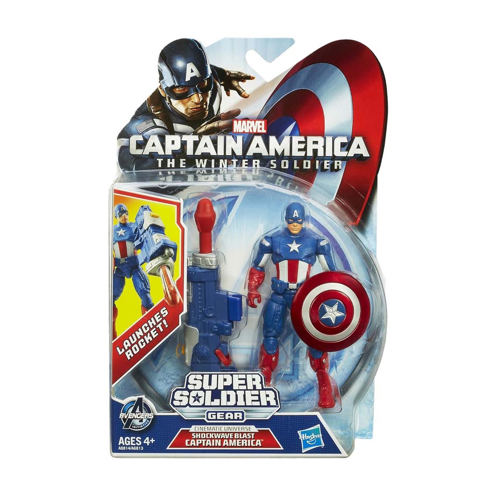 Captain America The Winter Soldier: Super Soldier Gear - Shockwave Blast Captain America