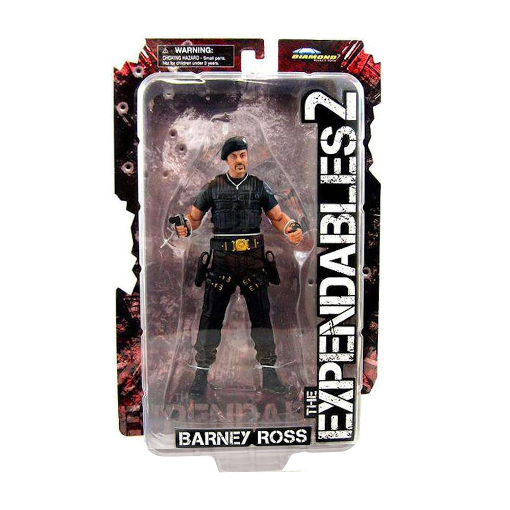 Diamond Select Toys: Expendables 2 - Barney Ross with Beret Action Figure