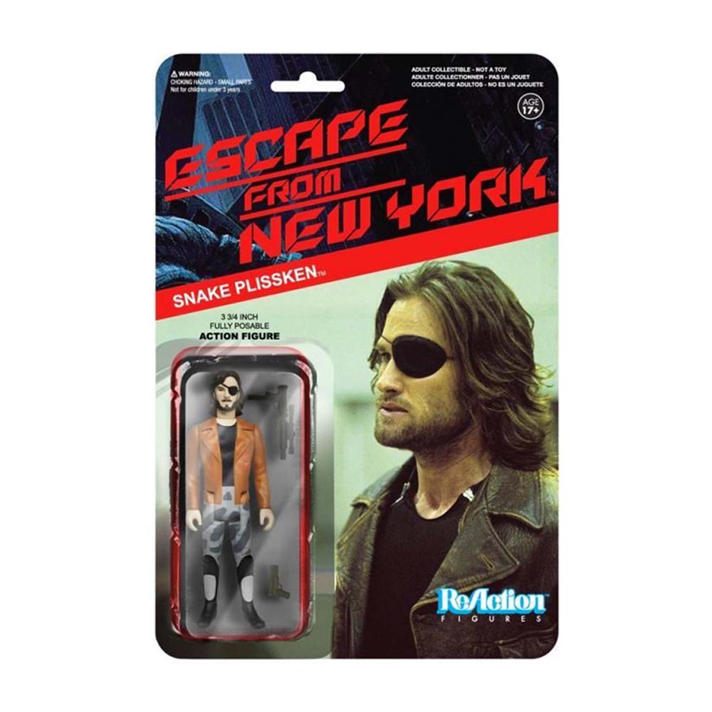 Reaction Figures: Escape From New York - Snake Plisken Figure (Jacket Version)