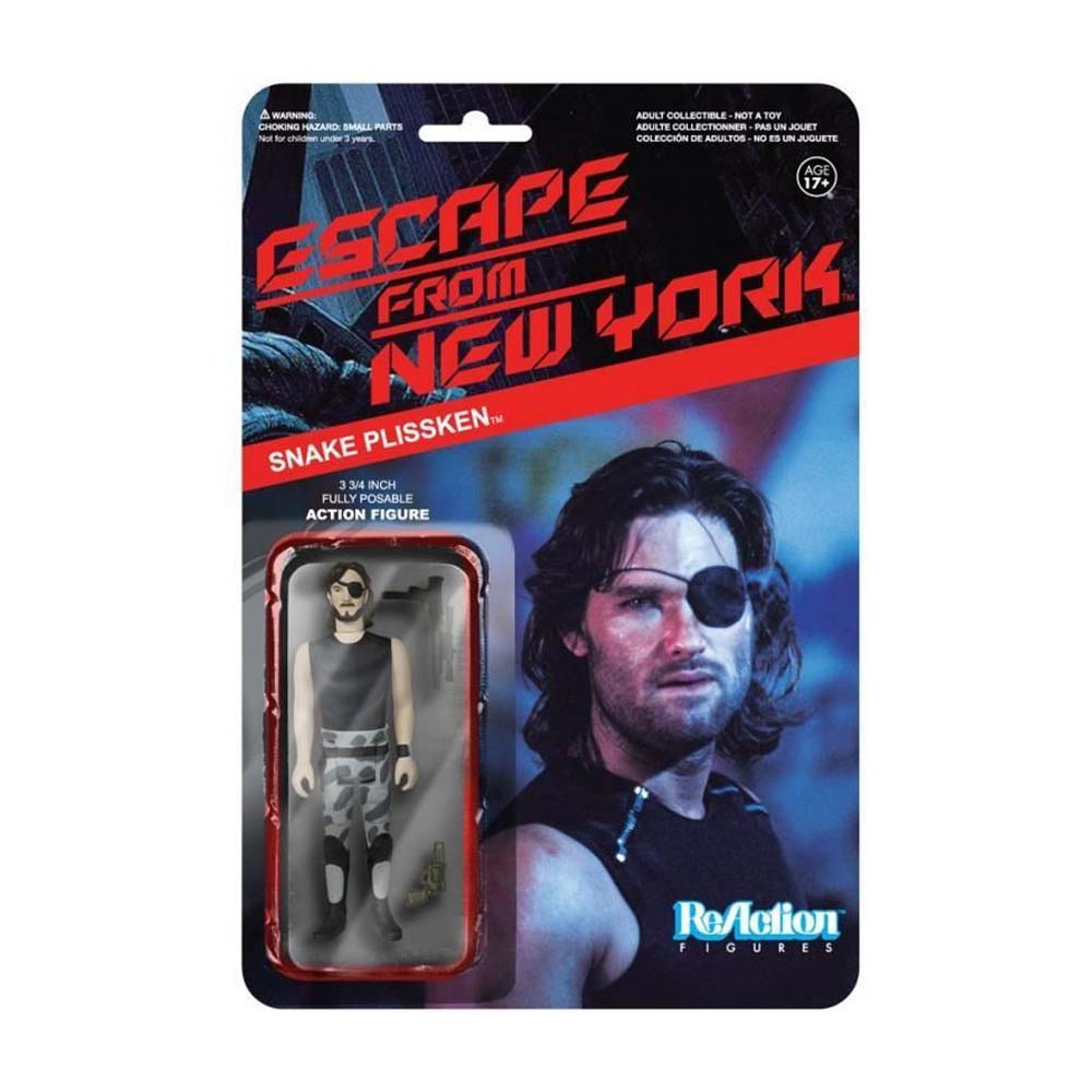 Reaction Figures: Escape From New York - Snake Plisken Figure