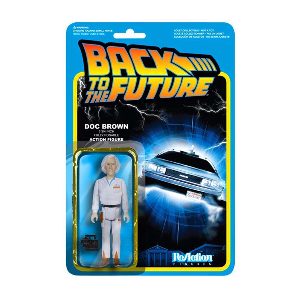 Reaction Figures: Back To The Future - Doc Brown Figure