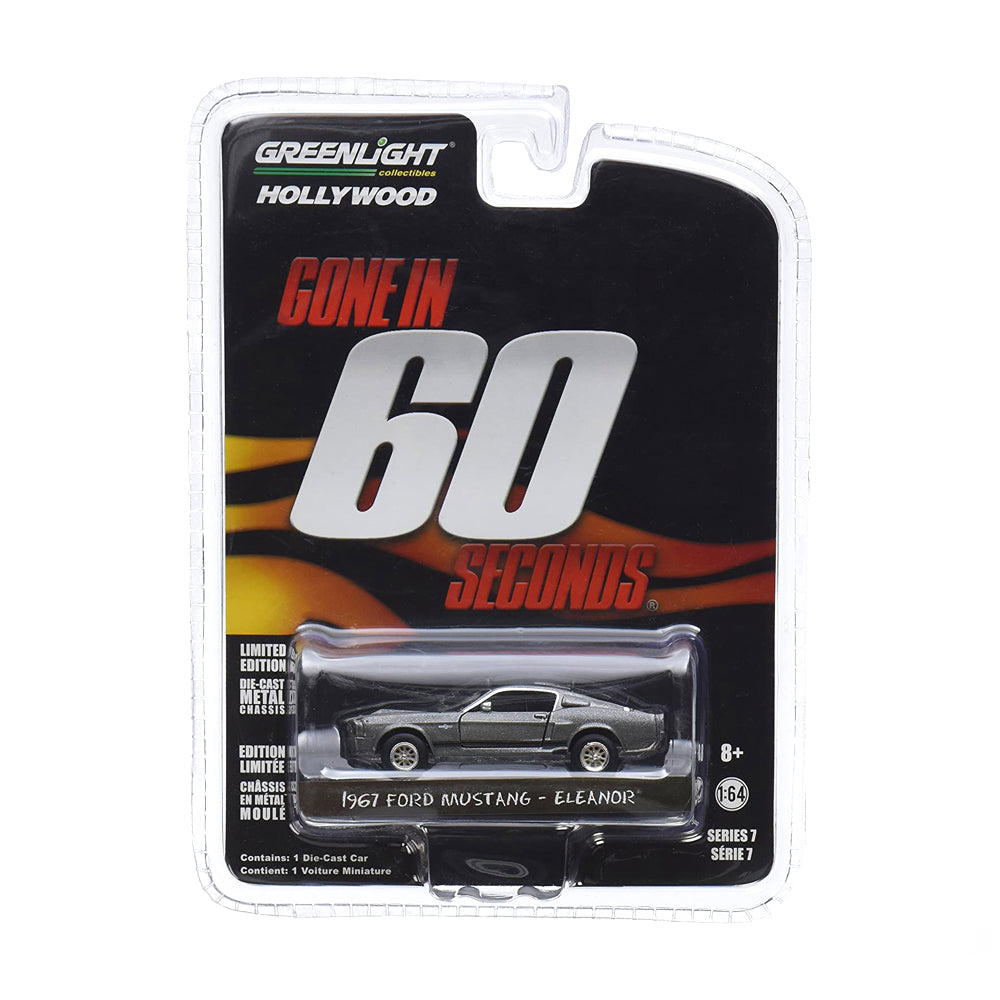 Greenlight 1:64: Gone in 60 Seconds 1967 Ford Mustang Eleanor