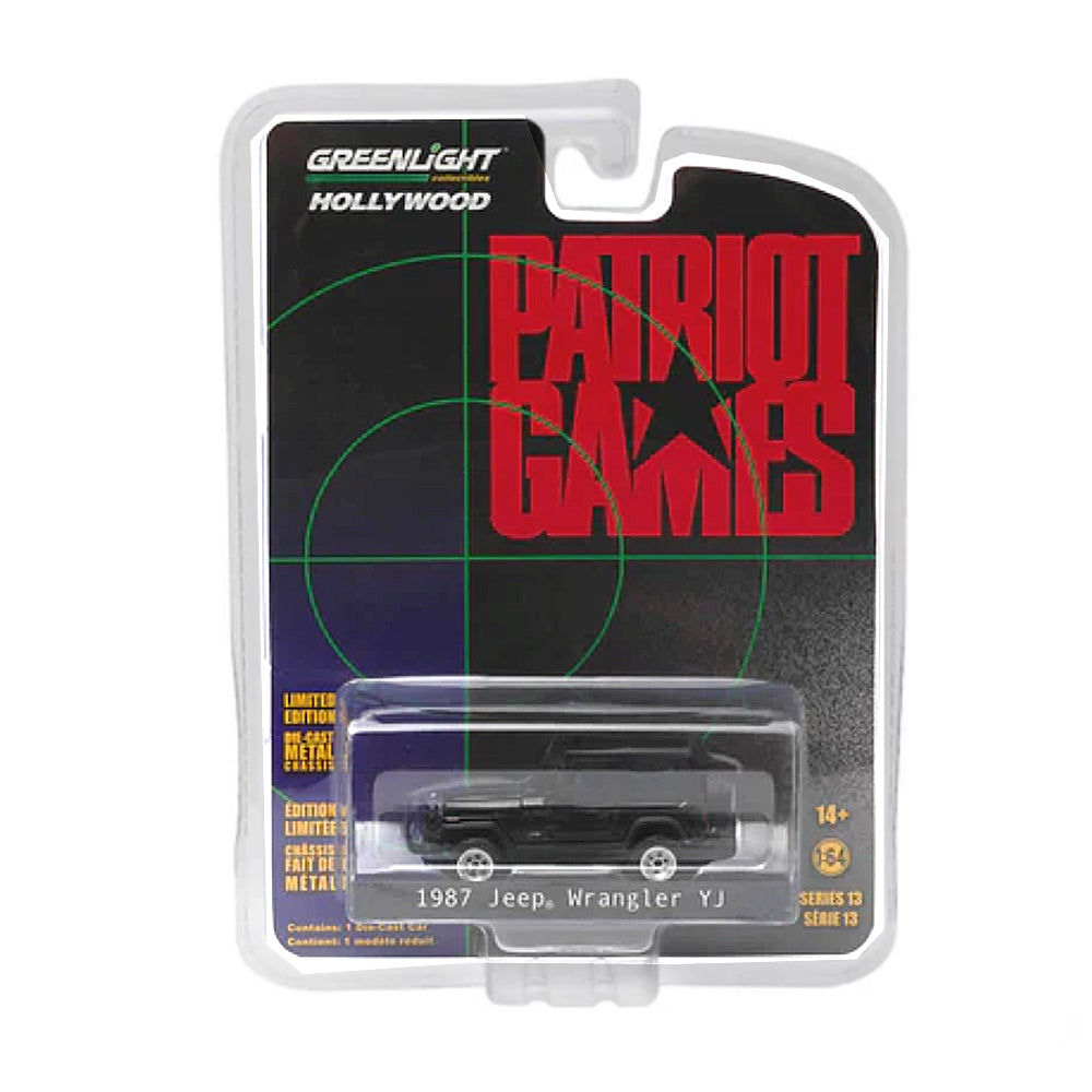 Greenlight 1:64: Patriot Games - 1987 Jeep Wrangler YJ