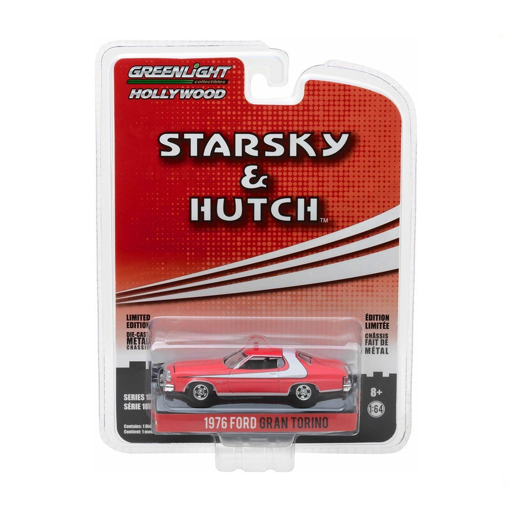 Greenlight 1:64: Starsky and Hutch (1975-79 TV Series) 1976 Ford Gran Torino