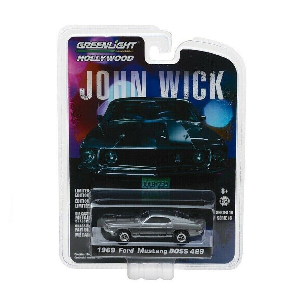 Greenlight 1:64: John Wick - 1969 Ford Mustang BOSS 429