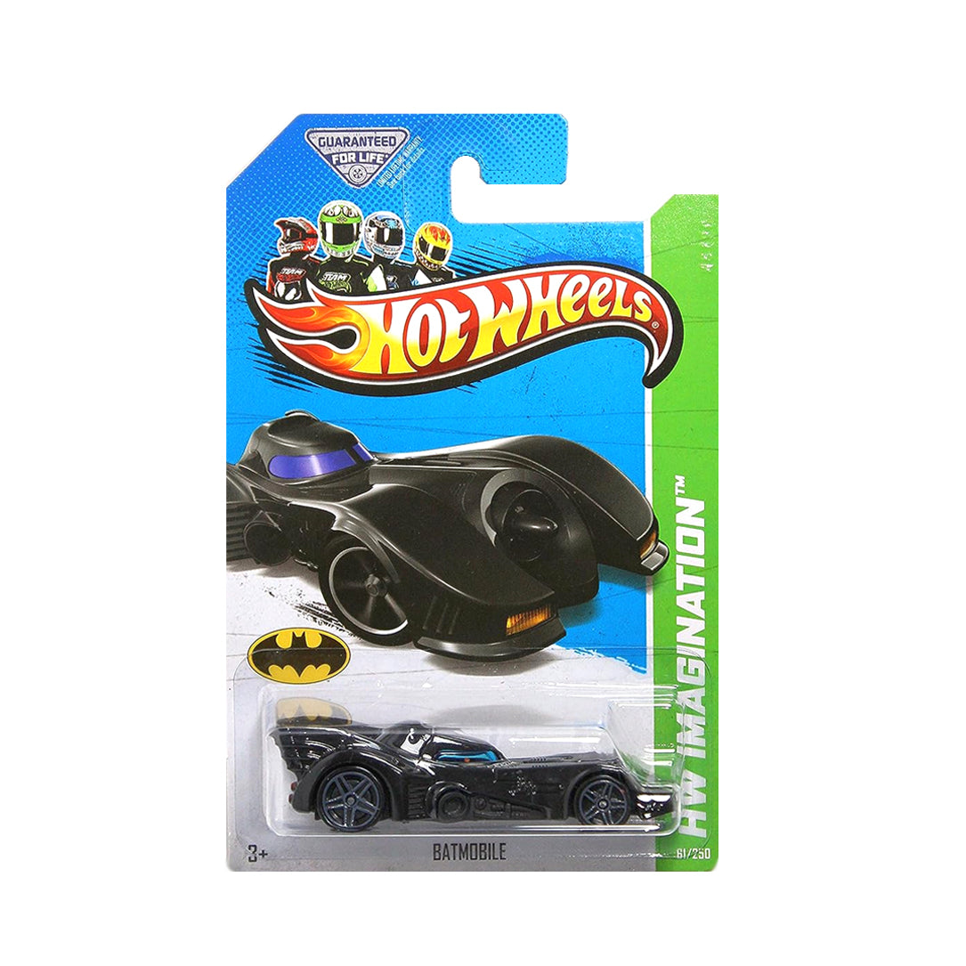 Hot Wheels 2013: Batman 1989 Movie Batmobile - HW Imagination Long Card 61/250