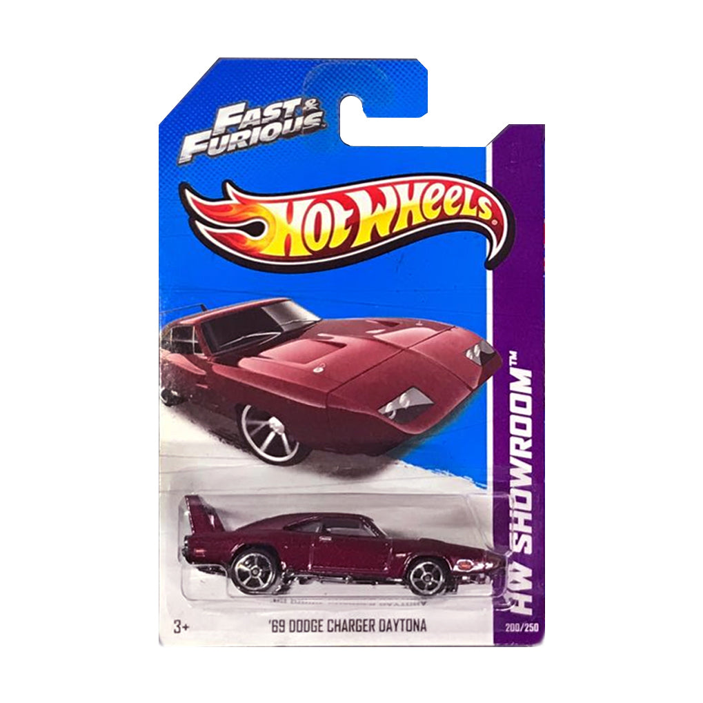Hot Wheels 2014: Fast & Furious '69 Dodge Charger Daytona - HW Workshop Long Card 200/250