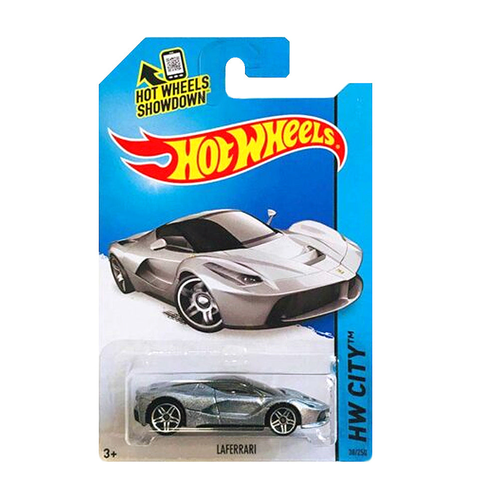 Hot Wheels 2014: Ferrari LaFerrari - HW City Long Card 38/250