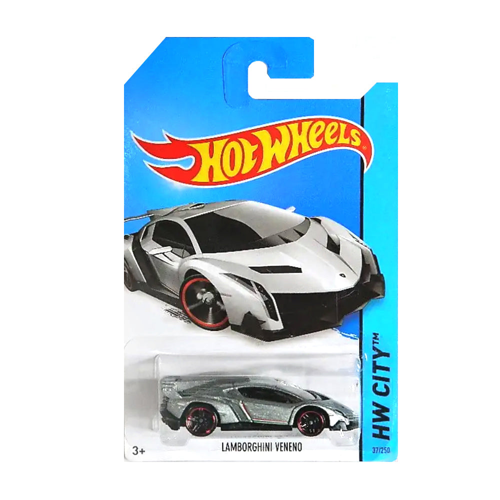 Hot Wheels 2014: Lamborghini Veneno - HW City Long Card 37/250