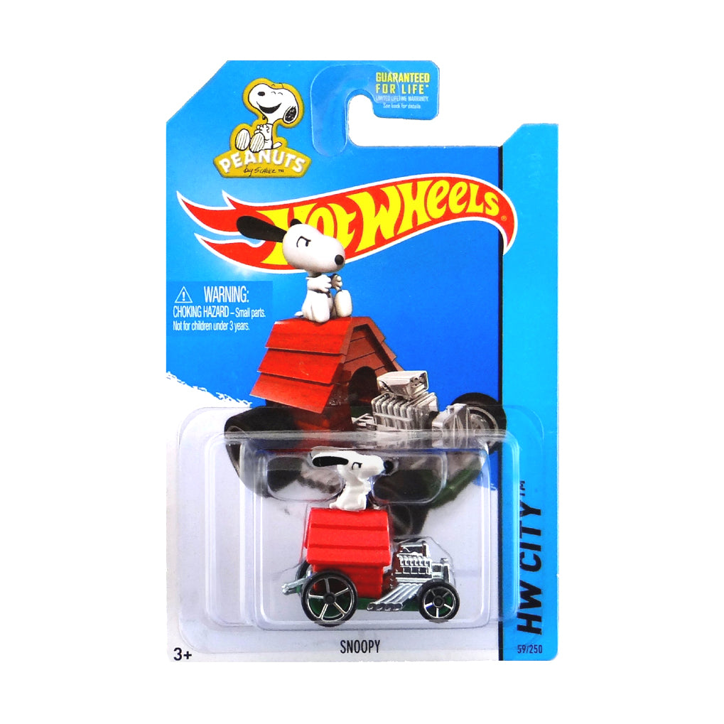Hot Wheels 2015: Peanuts Snoopy - HW City Long Card 59/250