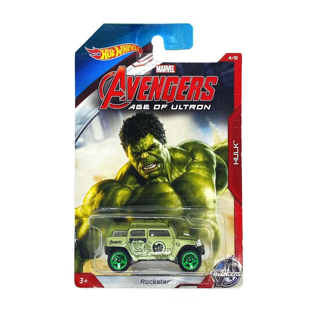 Hot Wheels 2015: The Avengers Age Of Ultron - Hulk Rockster (4/8)