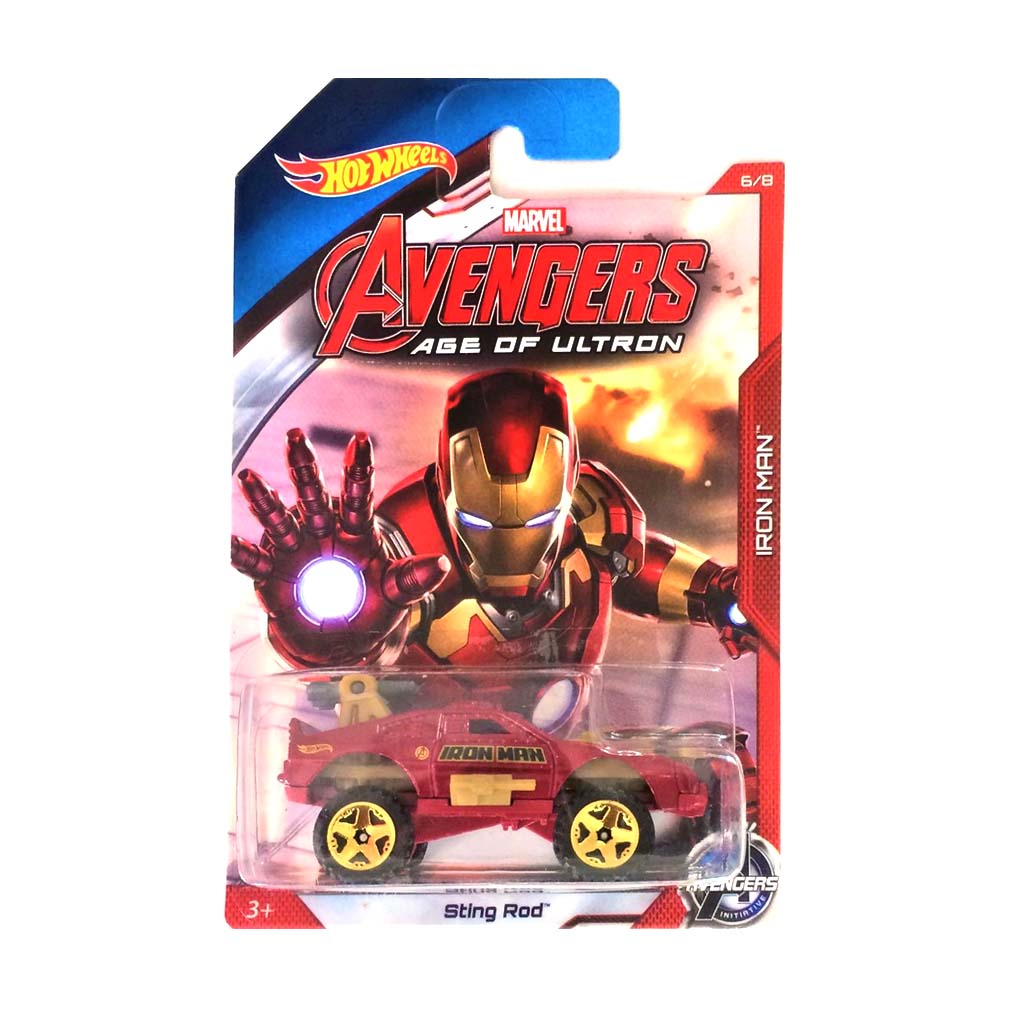 Hot Wheels 2015: The Avengers Age Of Ultron - Iron Man Sting Rod (6/8)