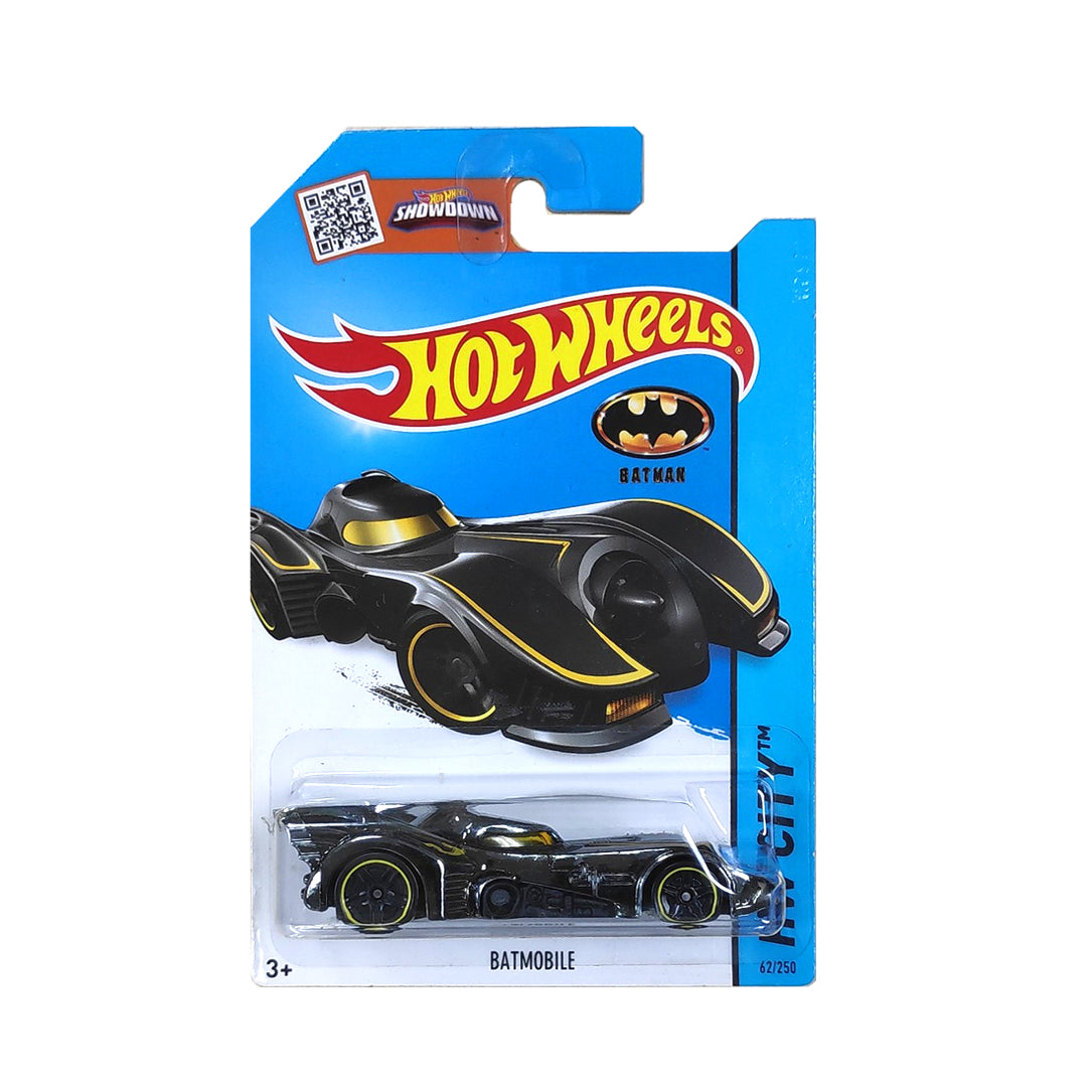 Hot Wheels 2016: Batman 1989 Movie Batmobile - HW City Long Card 62/250