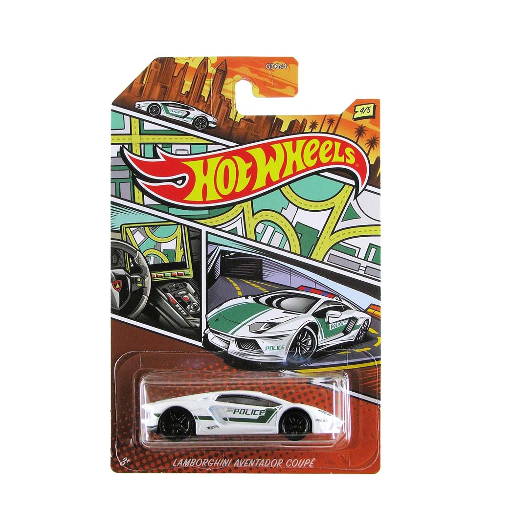 Hot Wheels 2016: Police Series - Lamborghini Aventador Coupe (4/5)