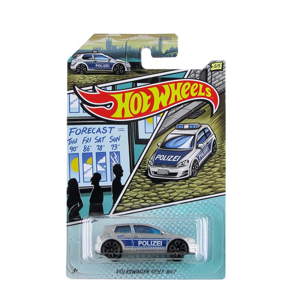 Hot Wheels 2016: Police Series - Volkswagen Golf MK7 (5/5)