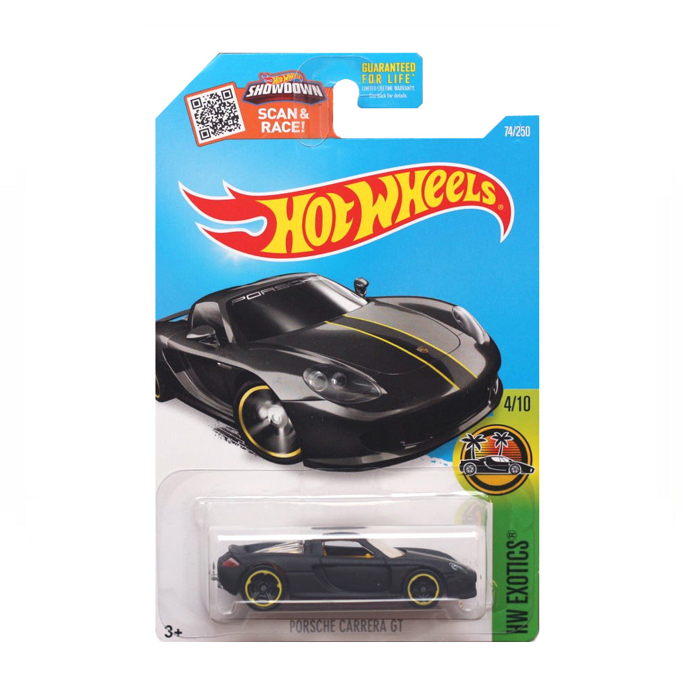 Hot Wheels 2016: Porsche Carrera GT - HW Exotics 4/10 Long Card 74/250