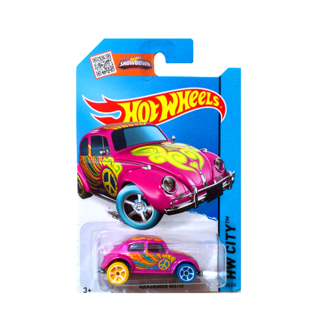 Hot Wheels Treasure Hunt 2015:Volkswagen Beetle HW City Long Card 26/250