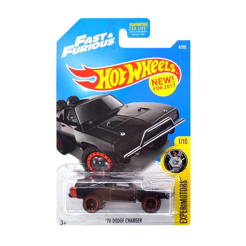 Hot Wheels 2019: The Fast & Furious '70 Dodge Charger - Experimotors 1/10 Long Card 4/365