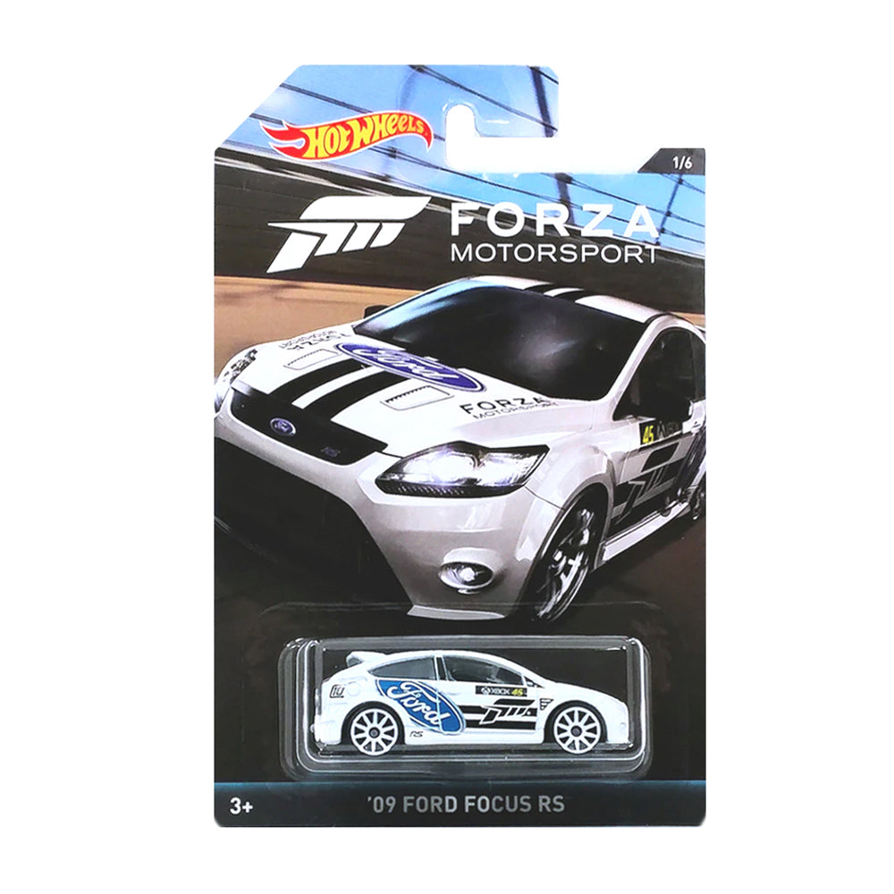 Hot Wheels 2017: Forza Motorsport Series - '09 Ford Focus RS (1/6)