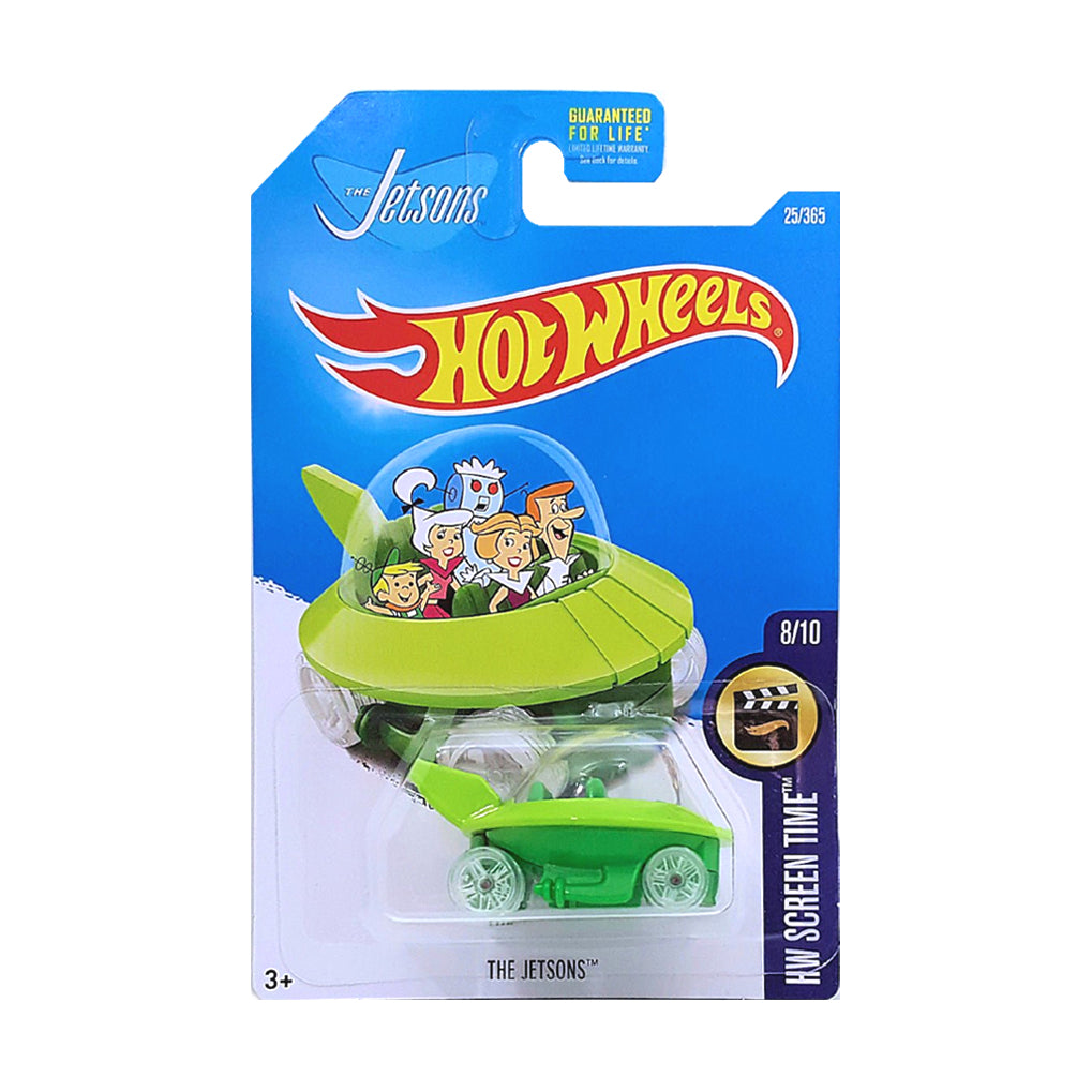Hot Wheels 2017:The Jetson Capsule Car - HW Screen Time 8/10 Long Card 20/365