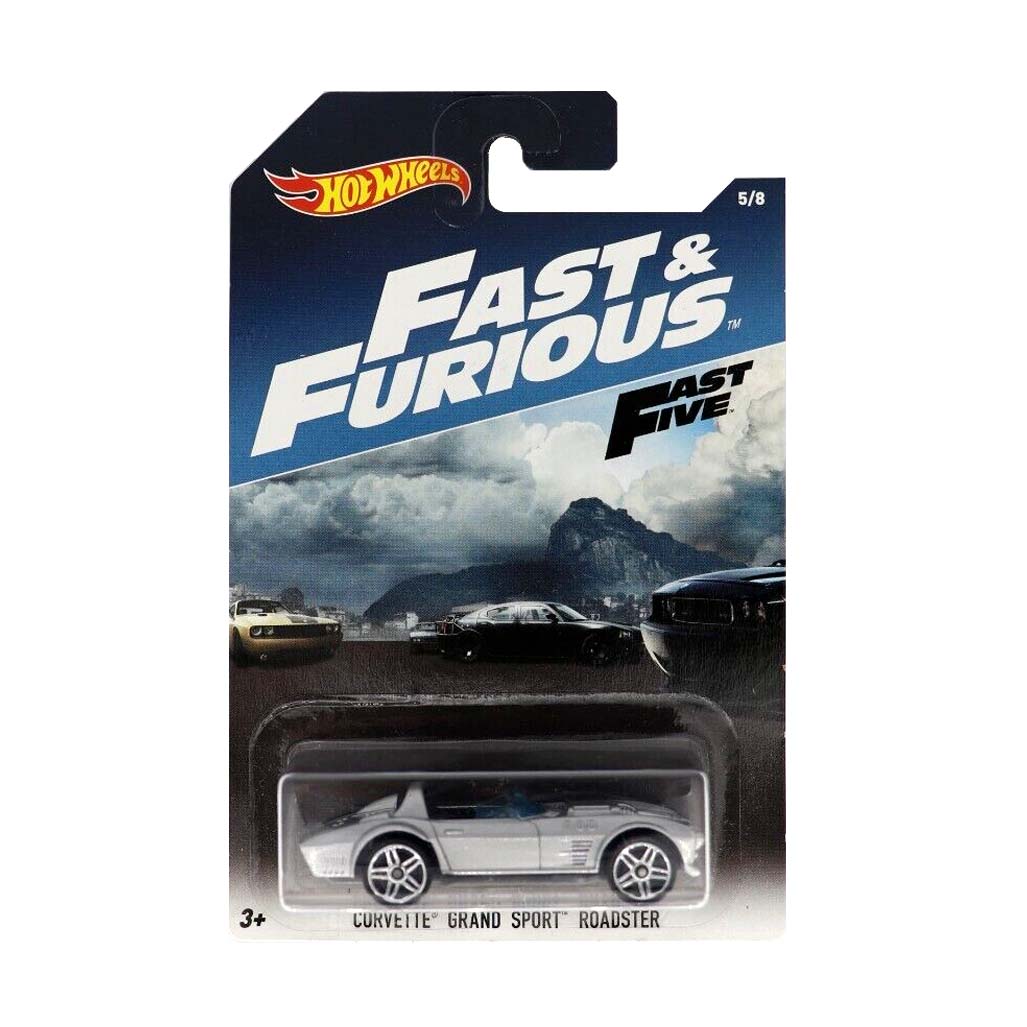 Hot Wheels 2017: Fast & Furious - Corvette Grand Sport Roadster (5/8)