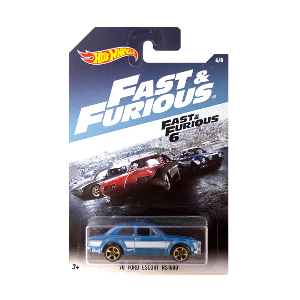 Hot Wheels 2017: Fast & Furious - '70 Ford Escort 1600 RS (6/8)