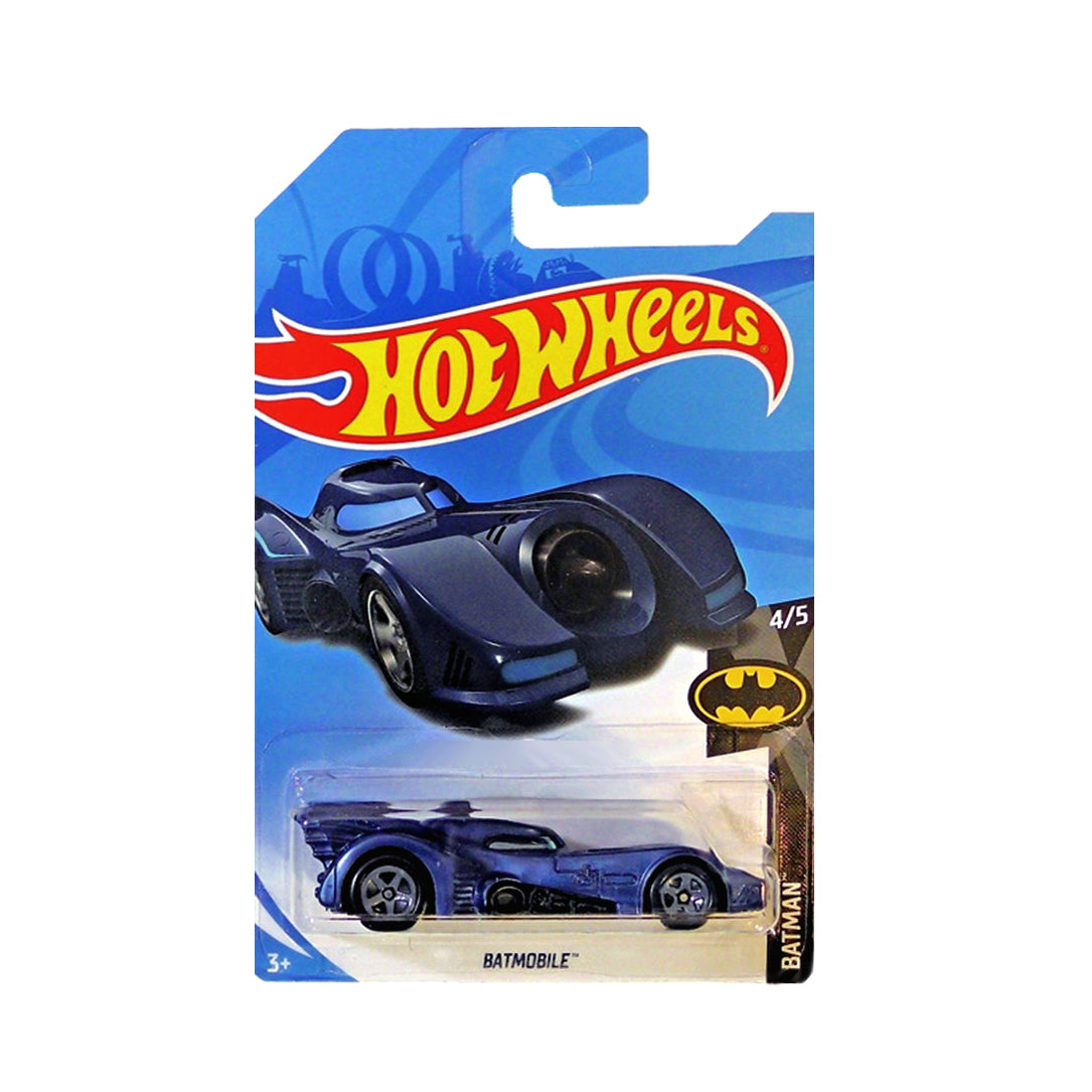 Hot Wheels Treasure Hunt 2018: Batman 1989 Movie Batmobile - Batman 4/5 Long Card