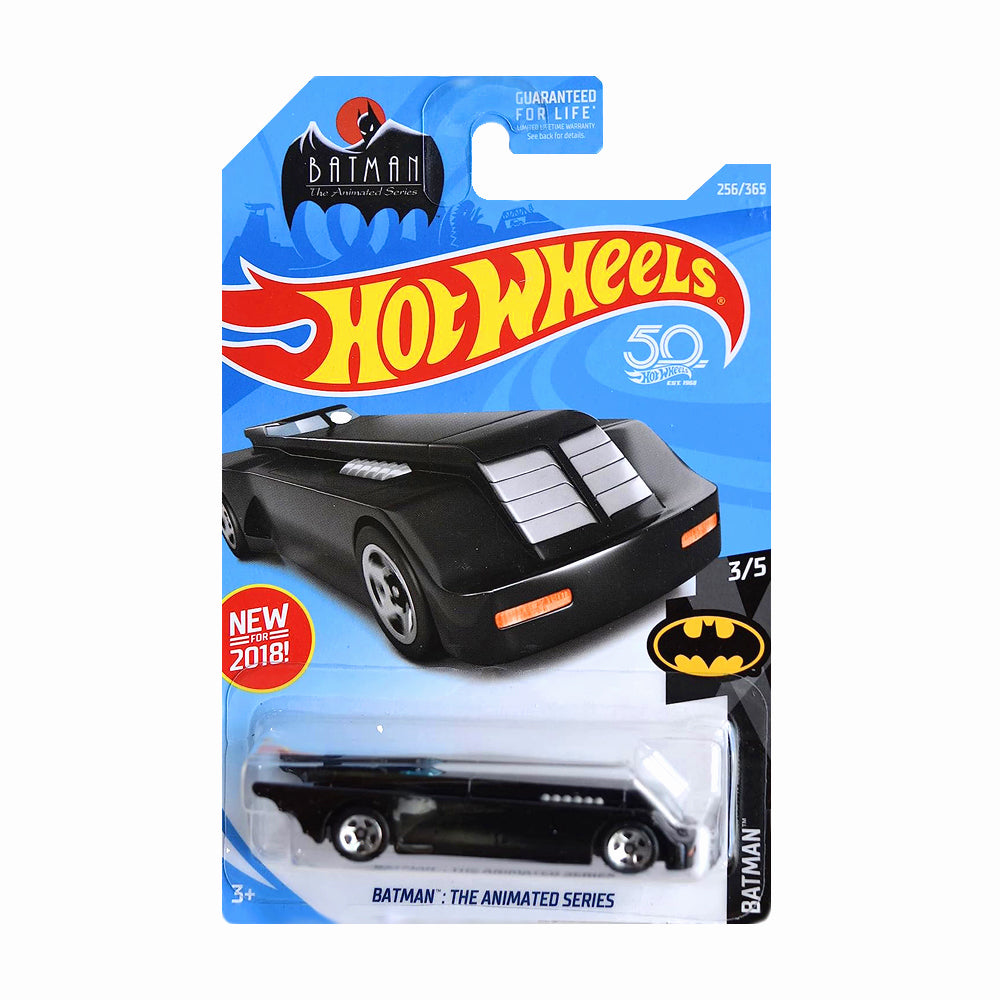 Hot Wheels 2021: Batman The Animated Series Batmobile - Batman 3/5 Long Card 256/365