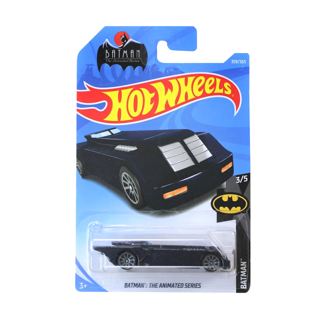 Hot Wheels 2021: Batman The Animated Series Batmobile - Batman 3/5 Long Card 359/365