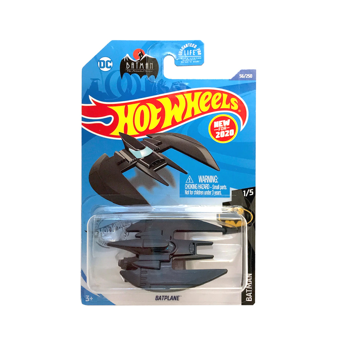 Hot Wheels 2020: Batman The Animated Series Batplane - Batman 1/5 Long Card 56/250