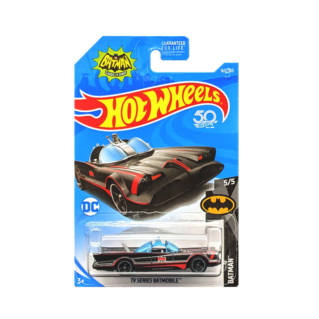 Hot Wheels 2018: Classic TV Series Batmobile - 5/5 Batman Long Card 163/365