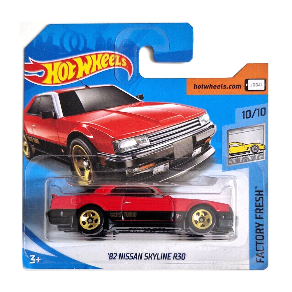 Hot Wheels 2018: '82 Nissan Skyline R30 - Factory Fresh 10/10 Short Card 06/355