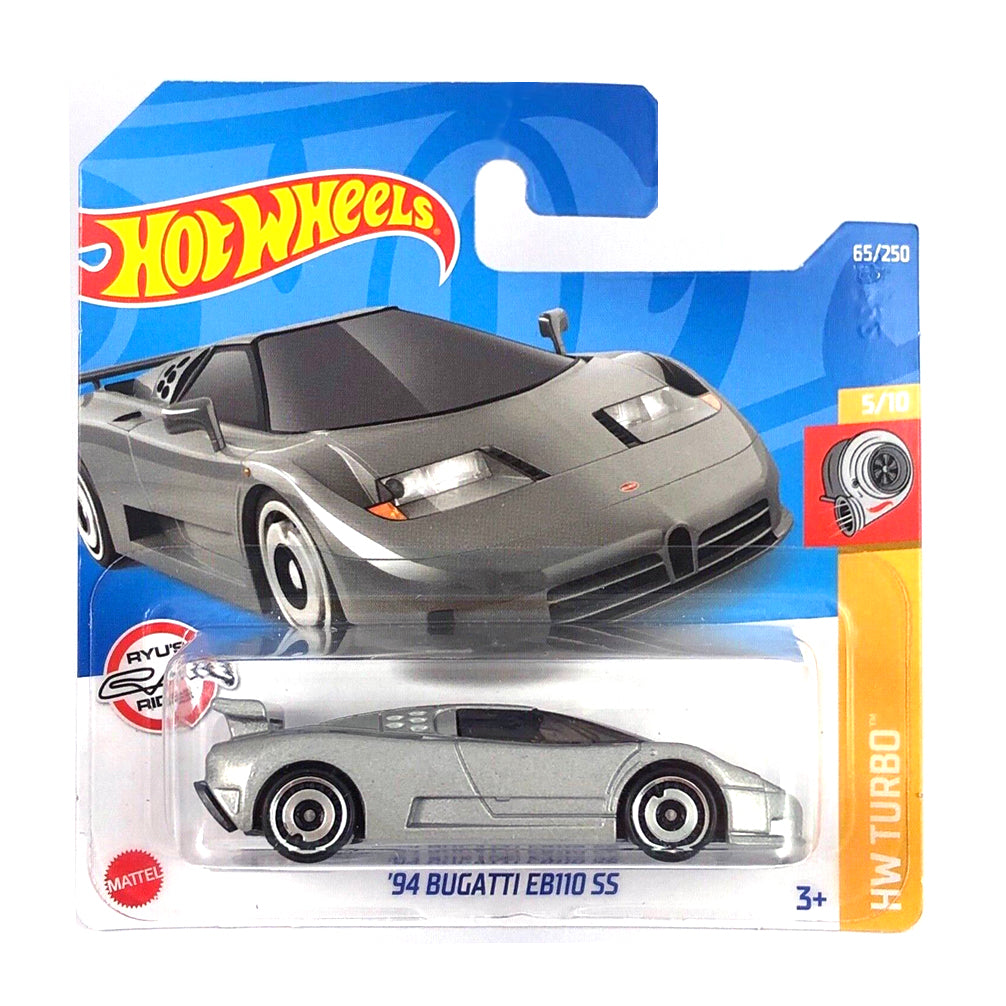 Hot Wheels 2021: '94 Bugatti EB110 SS - HW Turbo 5/10 Short Card 65/250