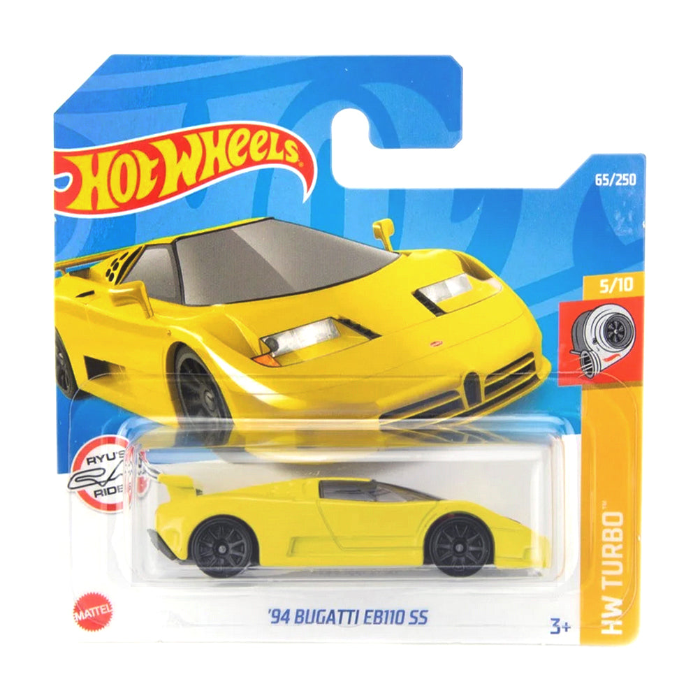 Hot Wheels 2021: '94 Bugatti EB110 SS - HW Turbo 5/10 Short Card 65/250