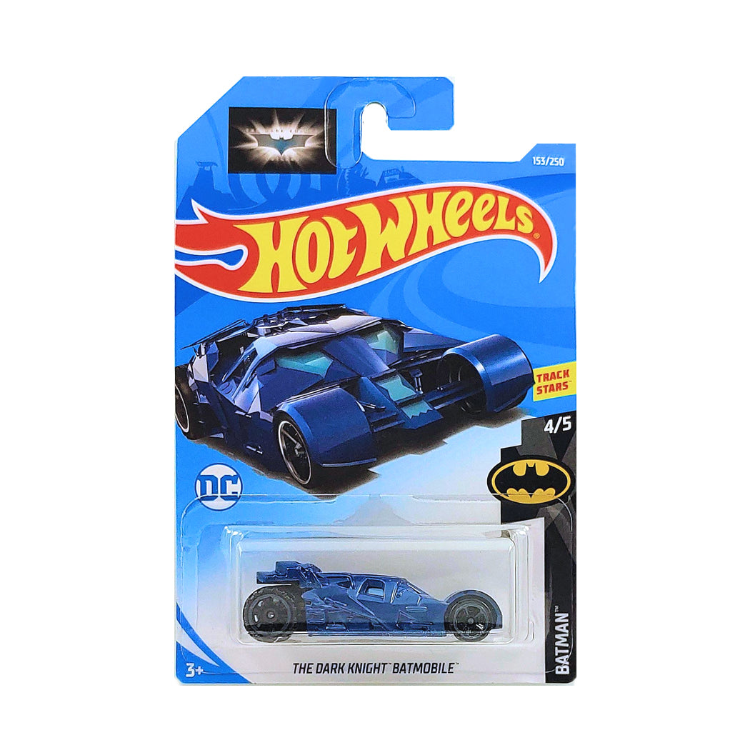Hot Wheels 2019: The Dark Knight Batmobile - 4/5 Batman Long Card 153/250