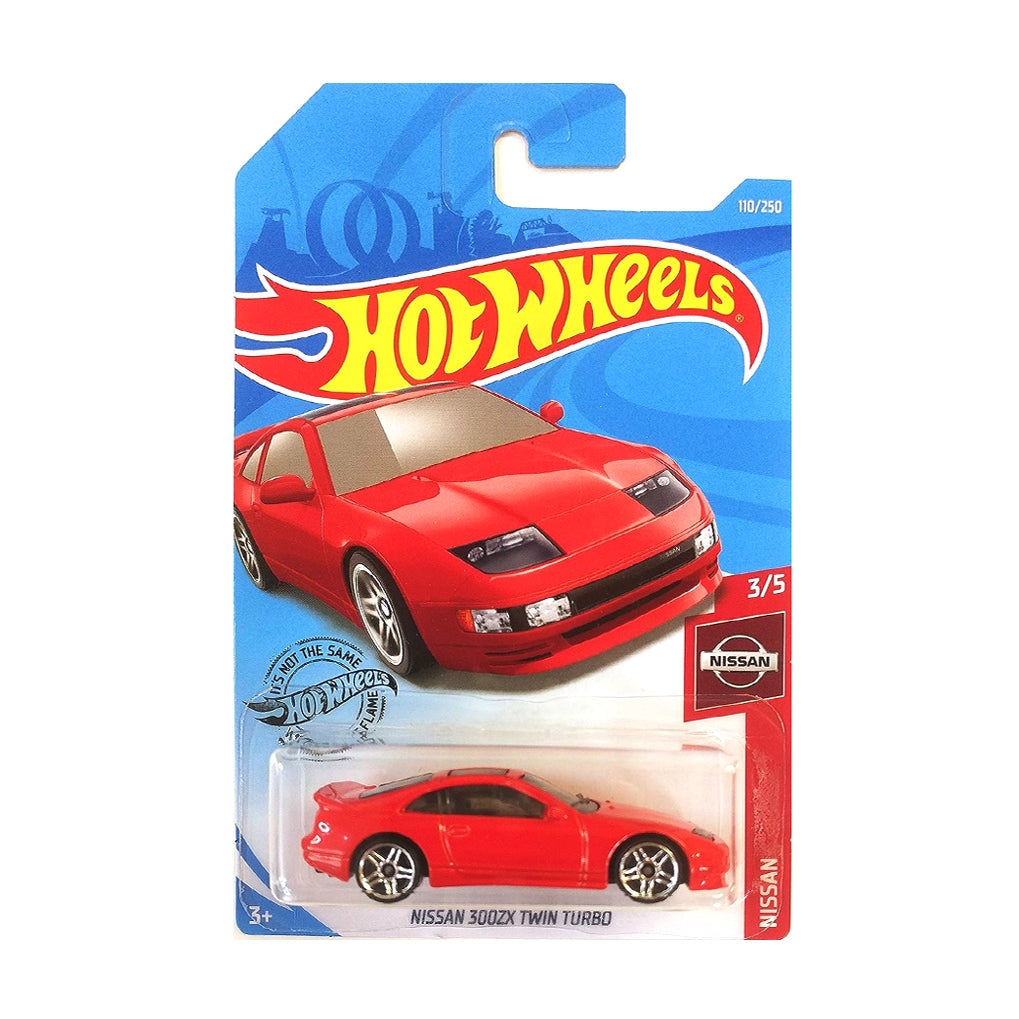 Hot Wheels 2019: '96 Nissan 300ZX Twin Turbo - Nissan 3/5 Long Card 110/250