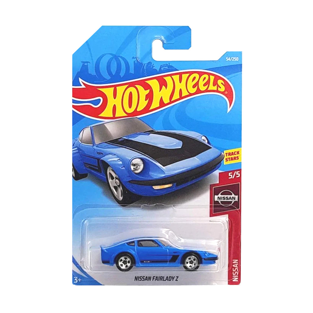 Hot Wheels 2019: Nissan Fairlady Z - Nissan 5/5 Long Card 54/250