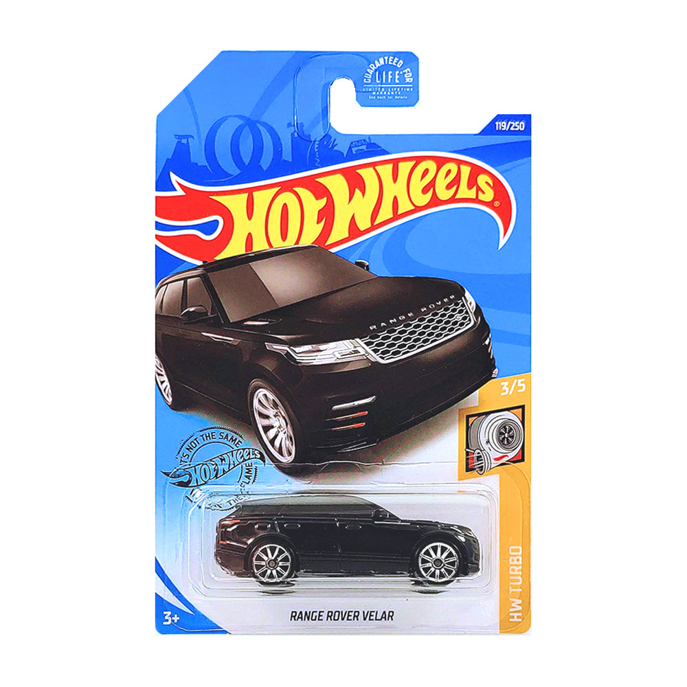 Hot Wheels 2020: Range Rover Velar HW Turbo 3/5 Long Card 119/250