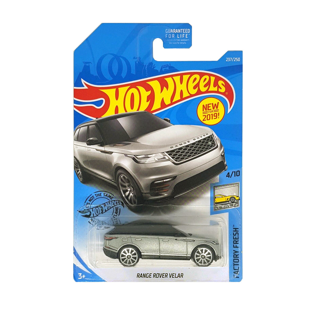Hot Wheels 2020: Range Rover Velar - Factory Fresh 4/10 Long Card 237/250