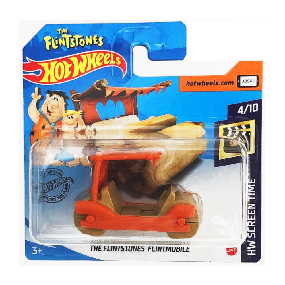Hot Wheels 2020: The Flintstones Flintmobile - HW Screen Time 4/10 Short Card 235/250