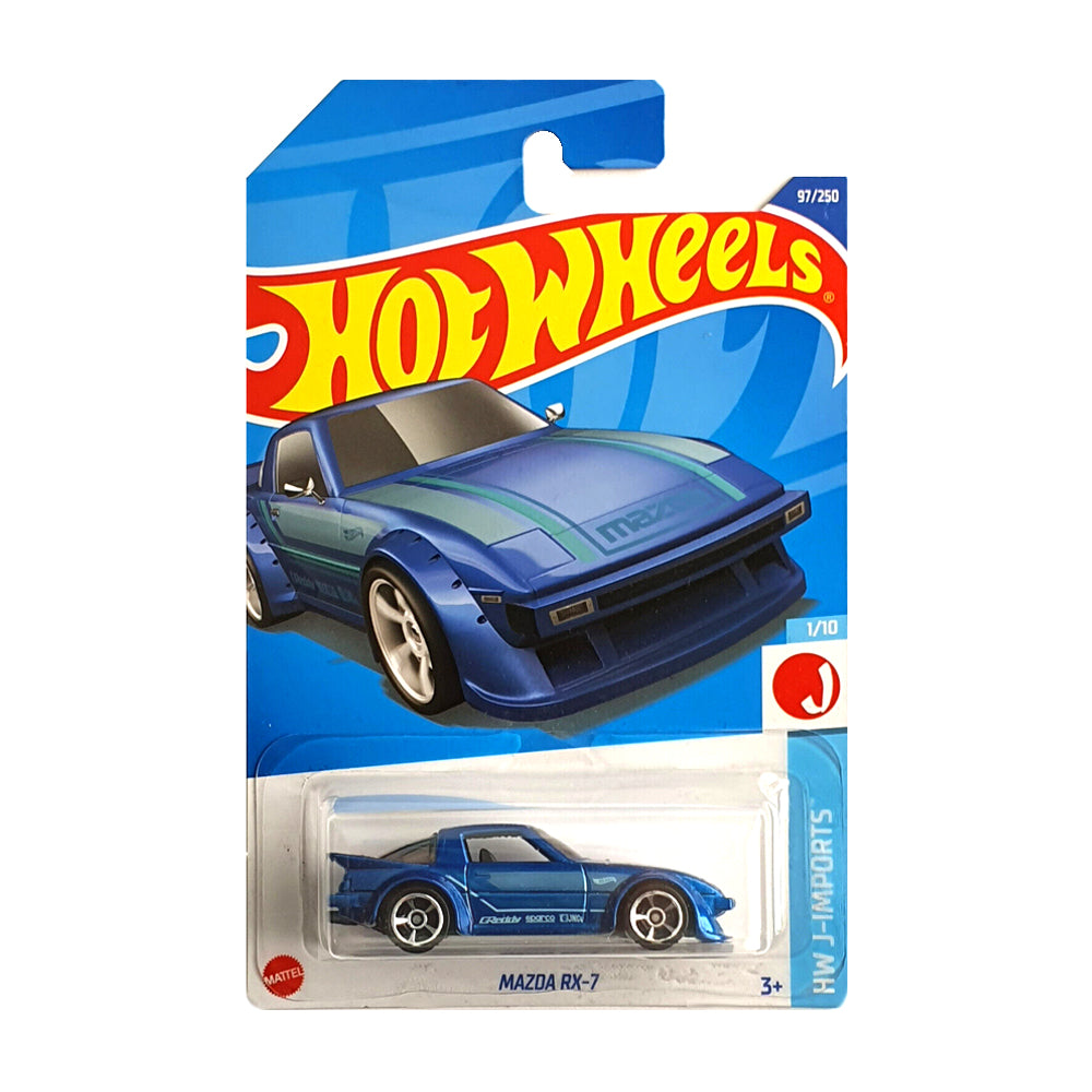 Hot Wheels 2019: 'Mazda RX-7 - HW J-Imports 1/10 Long Card 97/250