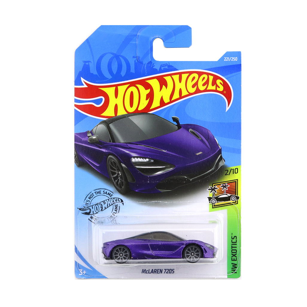 Hot Wheels 2019: McLaren 720s - HW Exotics 2/10 Long Card 221/250