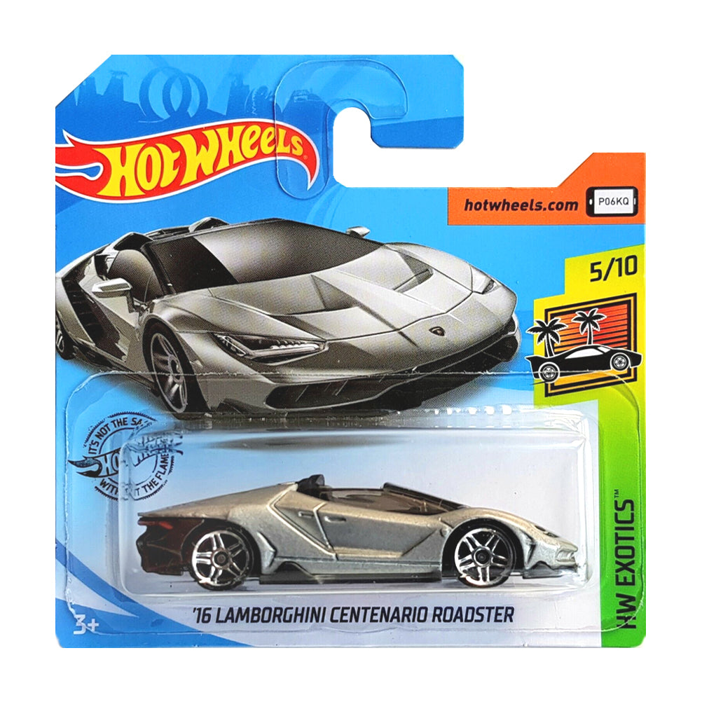 Hot Wheels 2020: '16 Lamborghini Centenario Roadster - HW Exotics 5/10 Short Card 213/250