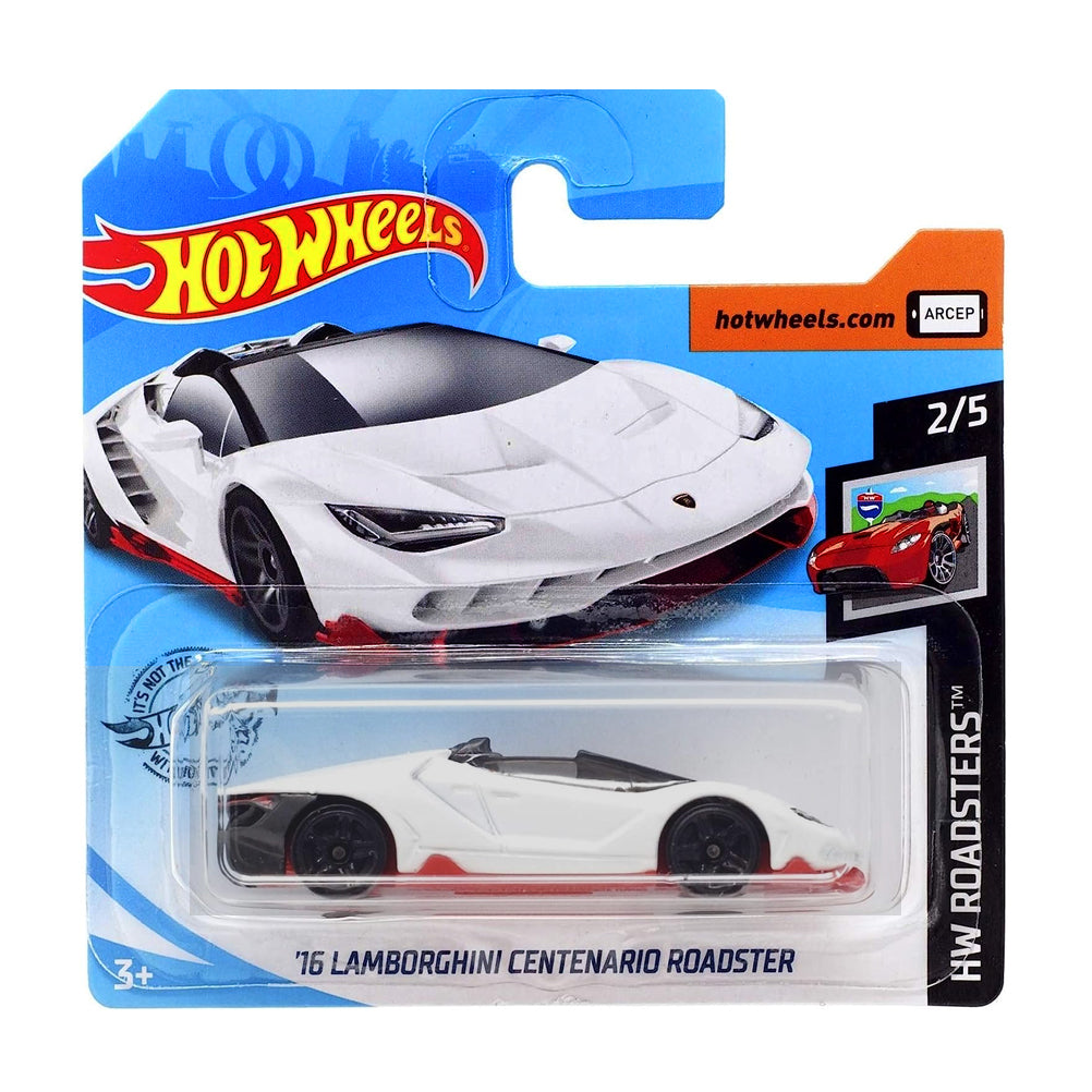 Hot Wheels 2020: '16 Lamborghini Centenario Roadster - HW Roadsters 2/5 Short Card 117/250