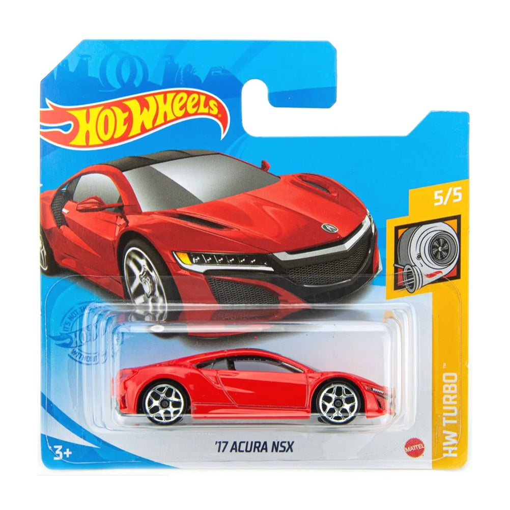 Hot Wheels 2021: '17 Acura NSX - HW Turbo 5/5 Short Card 148/250