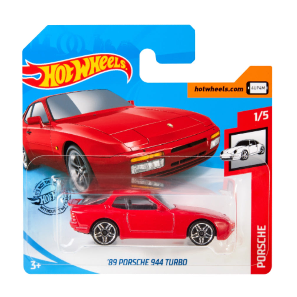 Hot Wheels 2020: '89 Porsche 944 Turbo - Porsche 1/5 Short Card 47/250