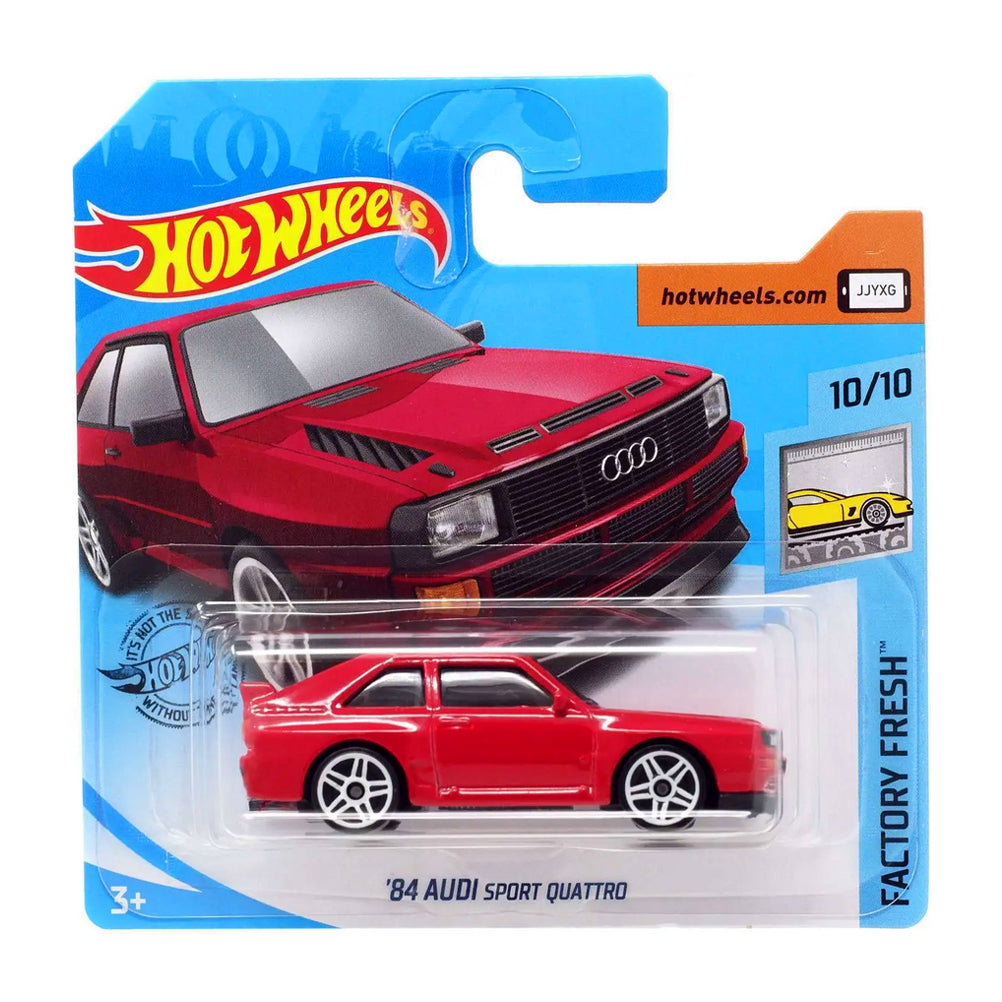 Hot Wheels 2020: '84 Audi Sport Quattro - Factory Fresh 10/10 Short Card 145/250